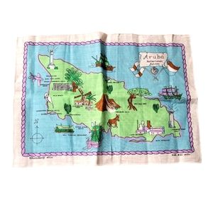 Vintage pure irish linen